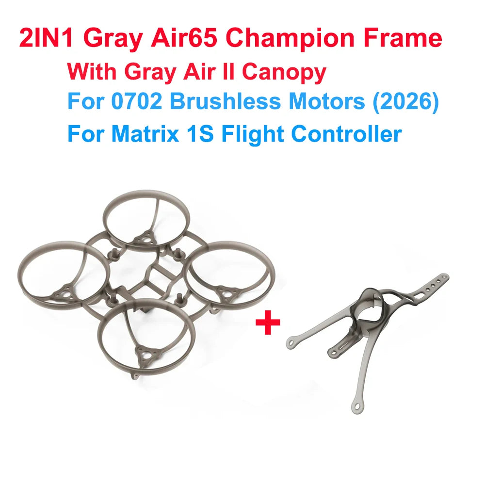 BETAFPV Air65 Champion Brushless Bwhoop Frame 2.2g Ultralight 65mm avec Canopy AirII pour Drone FPV Betafpv Air 65 Champion