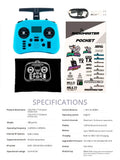 RadioMaster poche écrasement Radio contrôleur 2.4G 16CH ELRS transmetteur Hall cardan pour RC FPV Drone quadrirotor télécommande nouveau