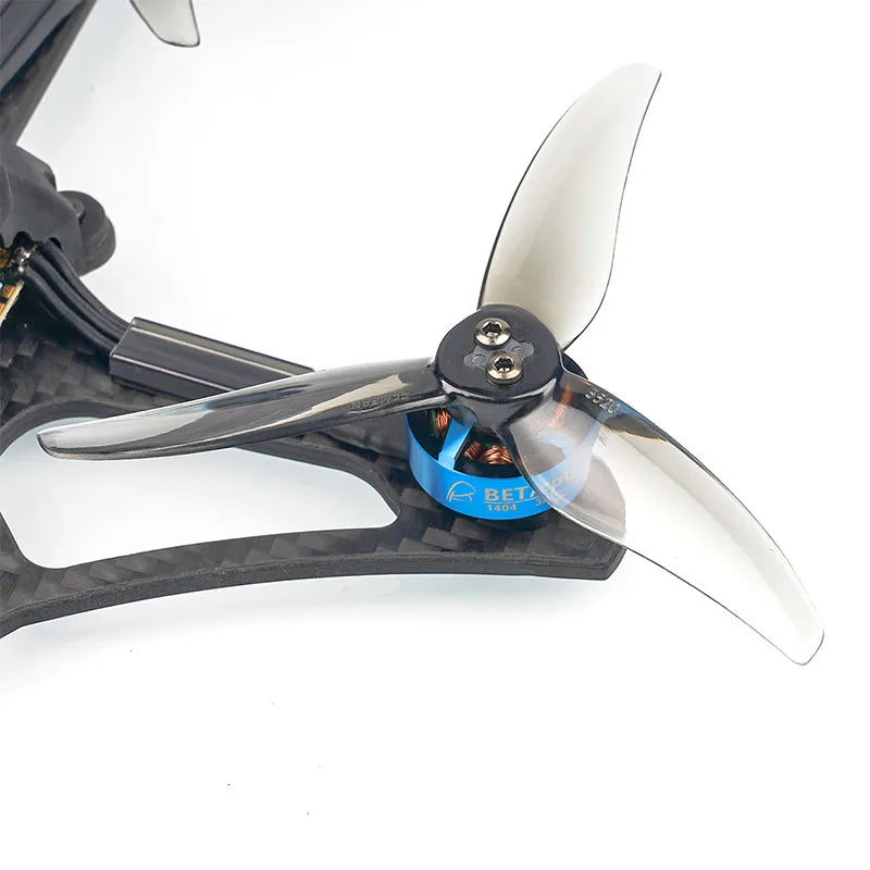 4 paires Gemfan Hurricane 3520 3.5X2X3 3.5 pouces 3 pales CW CCW PC hélice pour RC FPV télécommande course Drones pièces bricolage