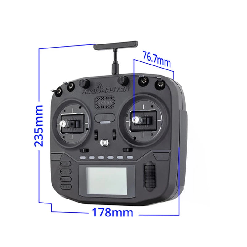Radiomaster BOXER – contrôleur Radio Hall Gimbals ELRS/4 en 1/CC2500, transmetteur, télécommande, Support EDGETX RC FPV, Drone, 2024