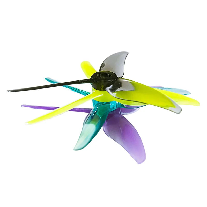 4 paires Gemfan Hurricane 3520 3.5X2X3 3.5 pouces 3 pales CW CCW PC hélice pour RC FPV télécommande course Drones pièces bricolage