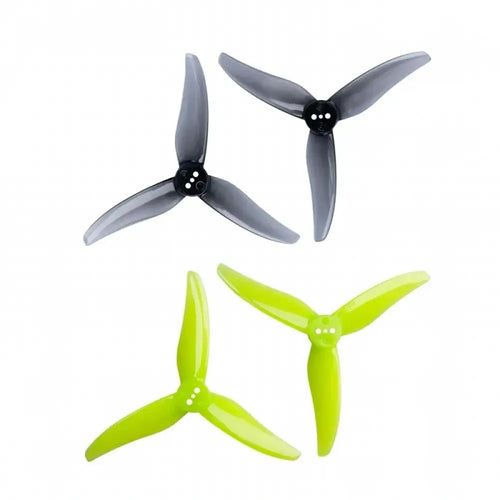 4 paires Gemfan Hurricane 3520 3.5X2X3 3.5 pouces 3 pales CW CCW PC hélice pour RC FPV télécommande course Drones