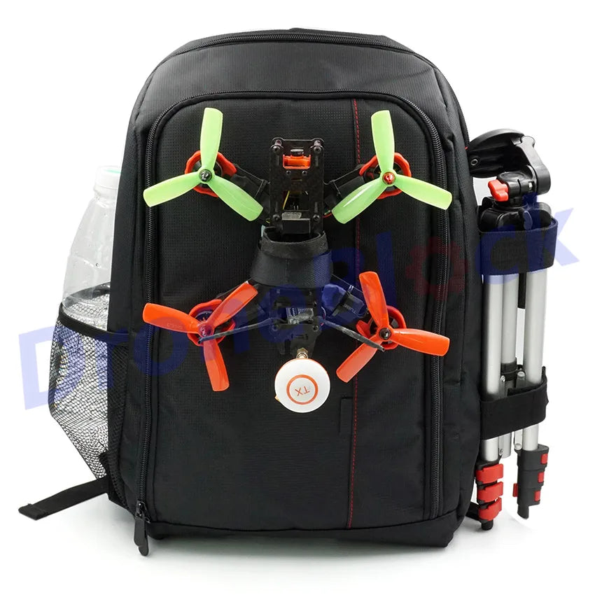 FPV Racing Drone Quadcopter Sac à dos Sac de transport Outil extérieur pour Multirotor RC Aile fixe Étincelle Comparable avec Betaflight