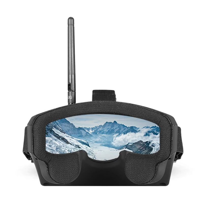 Eachine — lunettes vidéo EV800 FPV, écran 5 pouces 800x480, pour réalité virtuelle, Raceband, avec antenne, 5.8G 40CH