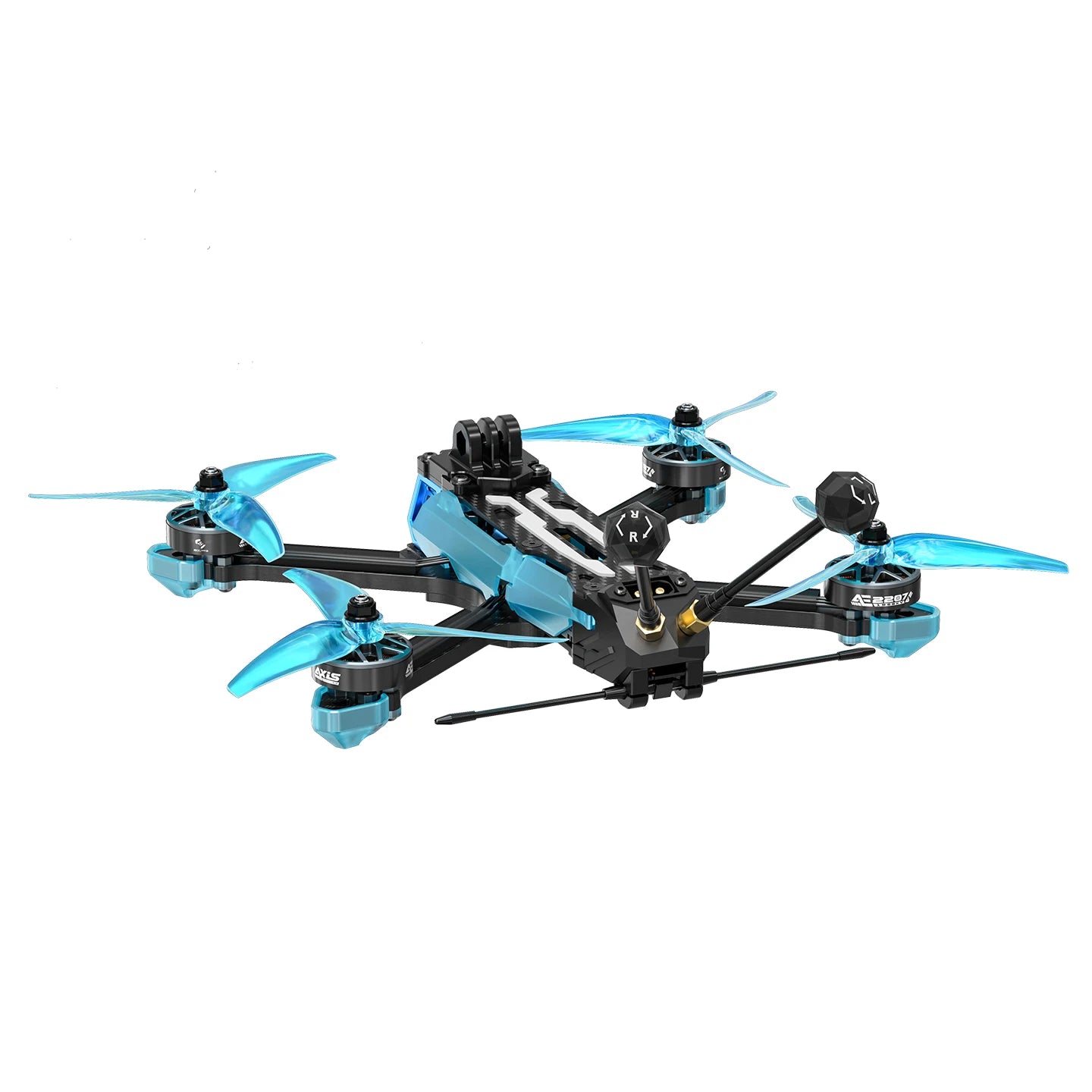 Système numérique Axisflying Manta 5 SE V2 Squashed X H743 FC O4 Pro/Lite, moteur AE2207 V2 1960KV 6S pour drone FPV RC 5 pouces