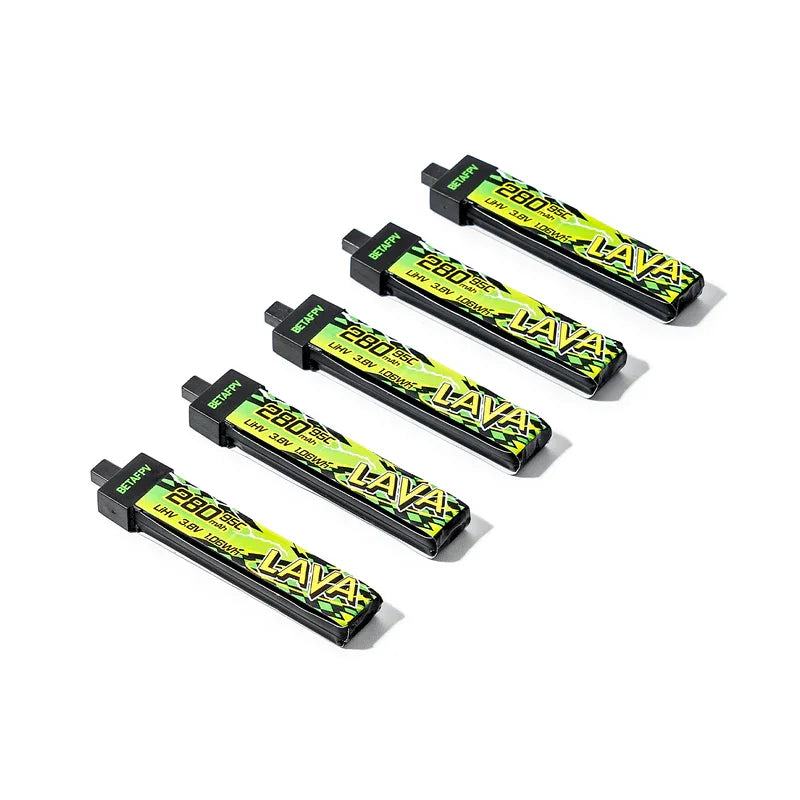 Batterie BETAFPV LAVA II 1S 95C 280mAh/320mA pour Air65 Meteor65 Pro 480mAh/580mAh/680mAh pour Meteor75 Pro P1/Air75 Meteor75 Pro