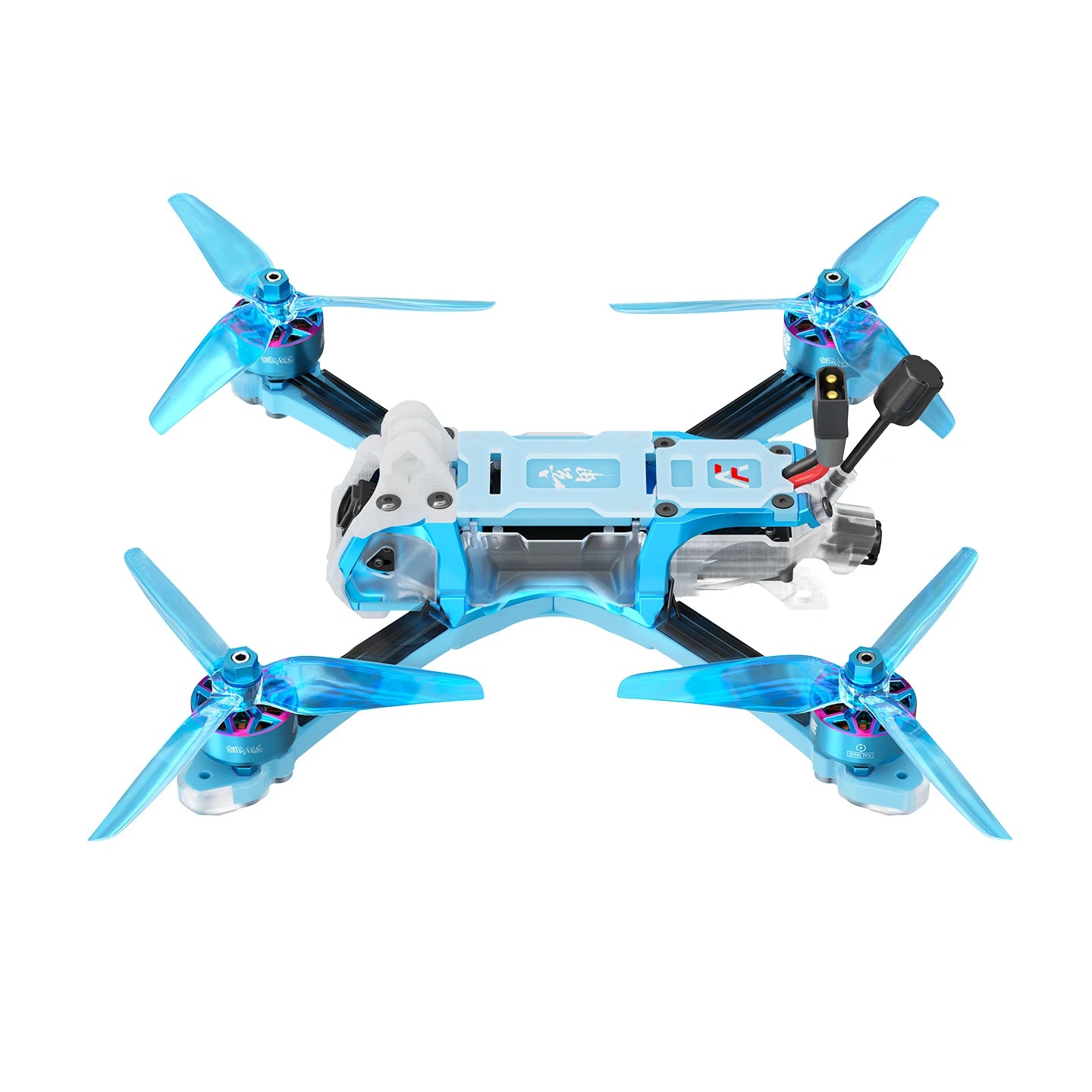 Drone FPV GPS H743 FC Pro O4 AXIS ELRS 2.4G avec double gyroscope, moteur X BANDO 2207.5 1960KV 6S analogique, 5 pouces