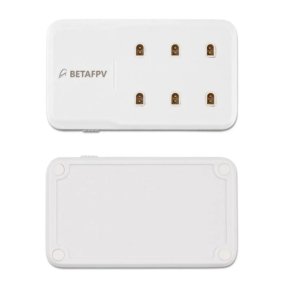 BETAFPV 6 Ports 1S chargeur de batterie Lipo-batterie type-c chargeur BT2.0 et PH2.0 FPV Cetus accessoires de Drone de course