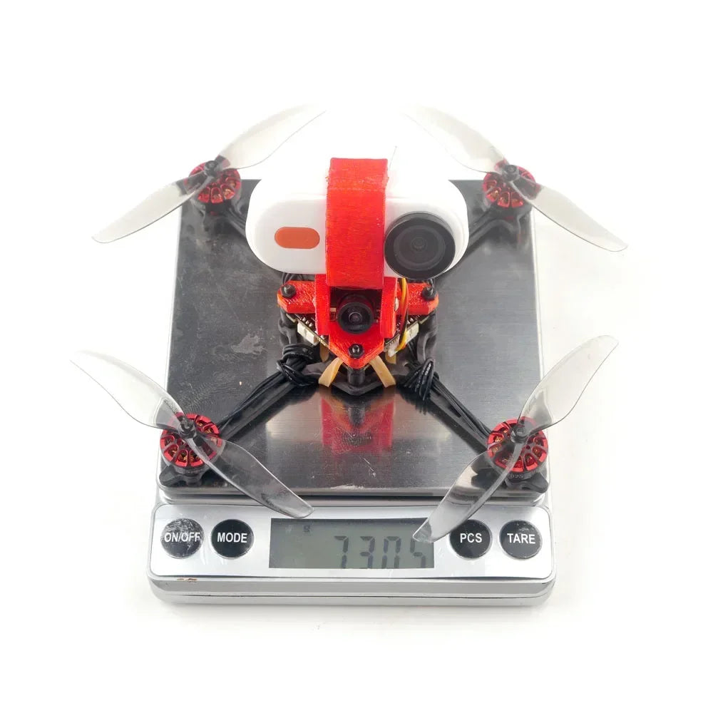 HappyModel Crux3 1S ELRS-3 pouces FPV Drone cure-dents quadrirotor F4 2G4 intégré SPI ELRS 2.4G Caddx Ant EX1202.5 KV11500