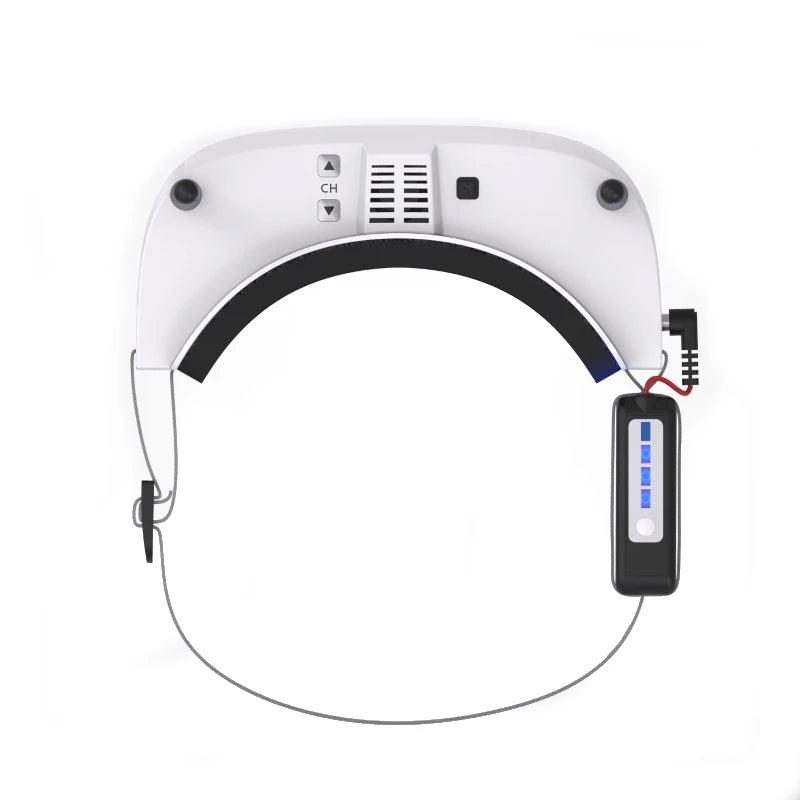 Eachine EV100 720*540 5.8G 72CH FPV lunettes avec double antenne ventilateur 18650 boîtier de batterie pour Drone RC