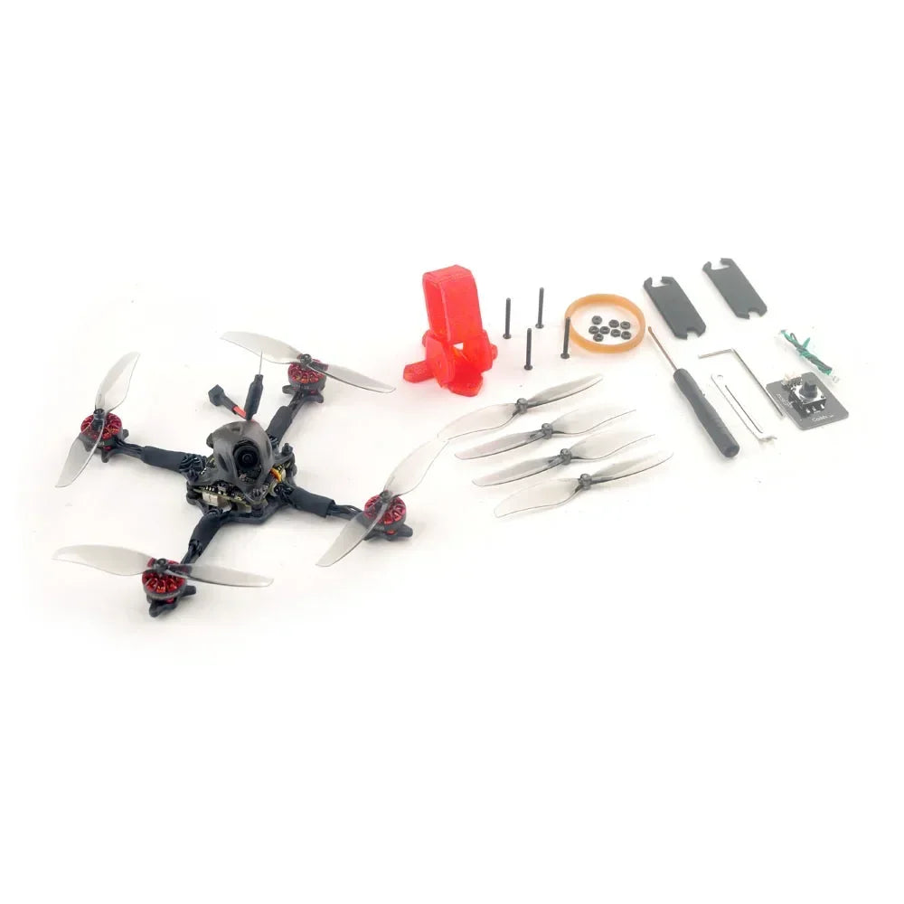 HappyModel Crux3 1S ELRS-3 pouces FPV Drone cure-dents quadrirotor F4 2G4 intégré SPI ELRS 2.4G Caddx Ant EX1202.5 KV11500