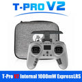 Jumper T-Pro V2 ELRS 1000mW 30dBm JP4IN1 ELRS ExpressLRS radiocommande pour Hall Gimbals Drones avion multi-protocole Flysky
