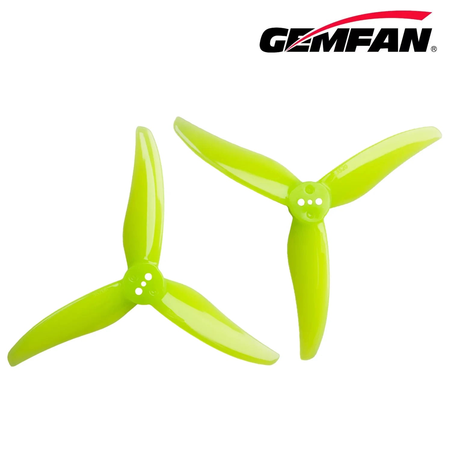 4 paires Gemfan Hurricane 3520 3.5X2X3 3.5 pouces 3 pales CW CCW PC hélice pour RC FPV télécommande course Drones pièces bricolage