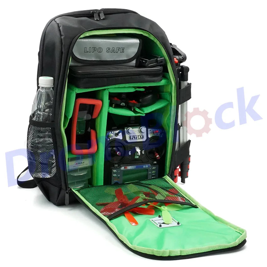 FPV Racing Drone Quadcopter Sac à dos Sac de transport Outil extérieur pour Multirotor RC Aile fixe Étincelle Comparable avec Betaflight