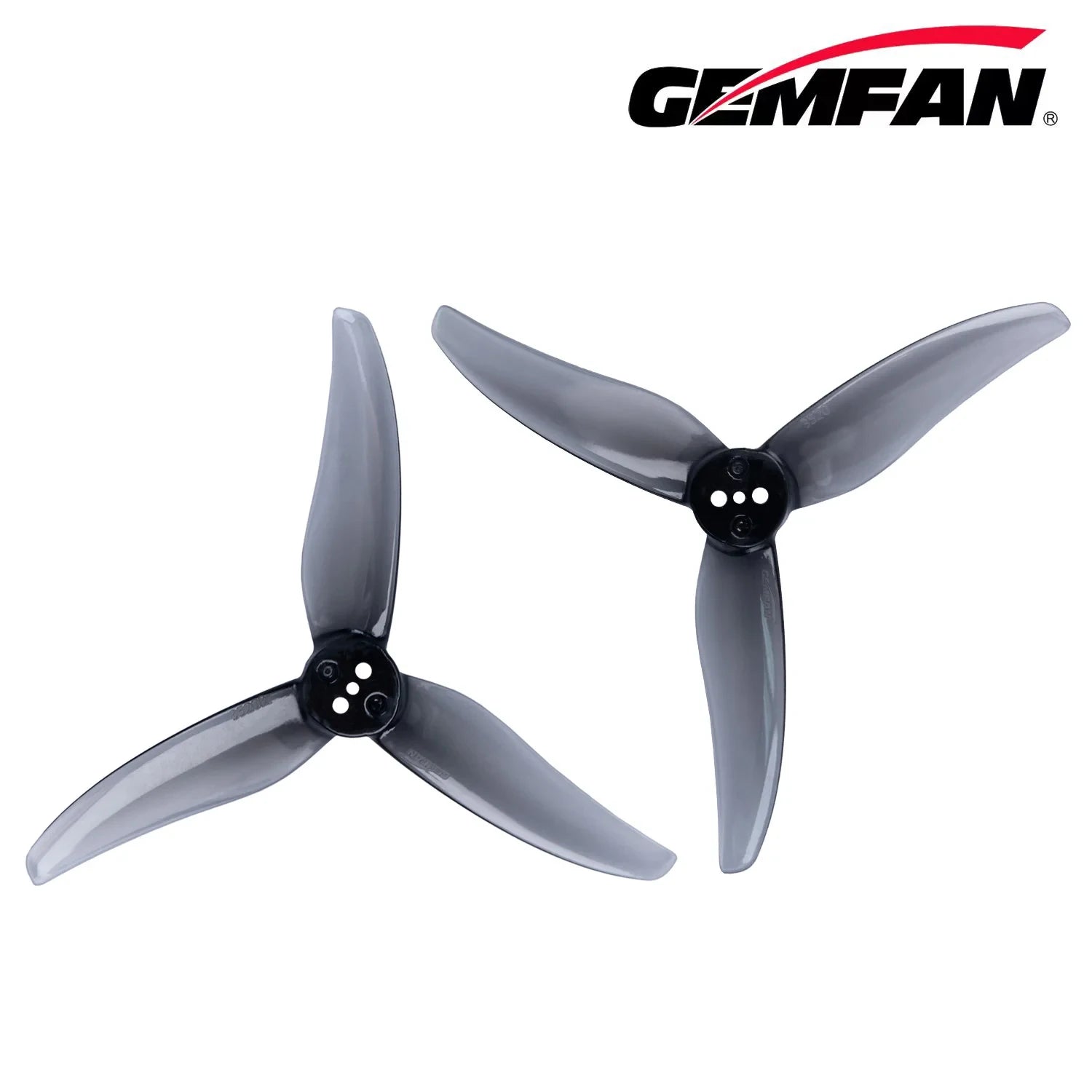 4 paires Gemfan Hurricane 3520 3.5X2X3 3.5 pouces 3 pales CW CCW PC hélice pour RC FPV télécommande course Drones pièces bricolage