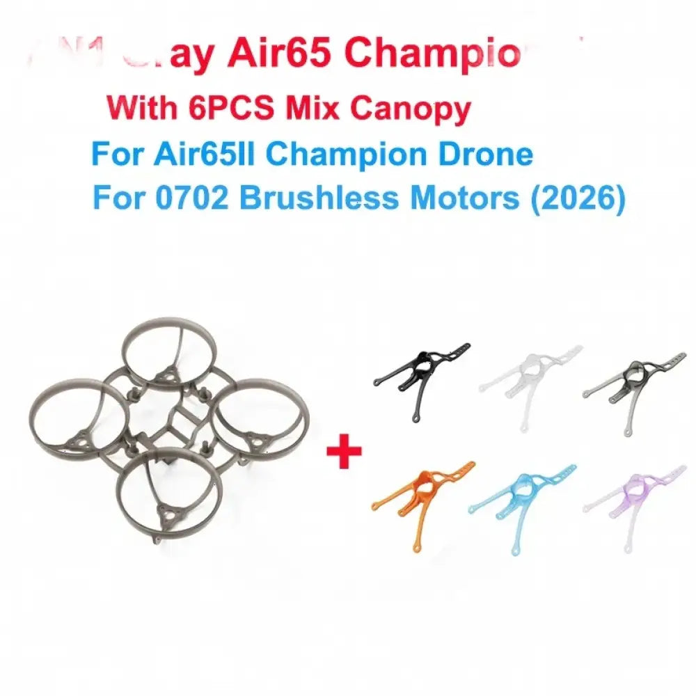 BETAFPV Air65 Champion Brushless Bwhoop Frame 2.2g Ultralight 65mm avec Canopy AirII pour Drone FPV Betafpv Air 65