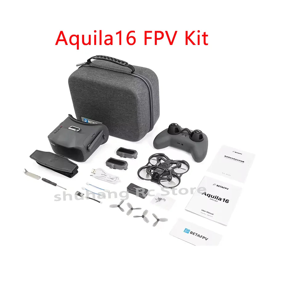 Kit FPV BETAFPV Aquila16/cuadroptère sans balais uniquement avec contrôleur de vol Aquila16 V1.0 et récepteur Version ELRS 2.4G 3.0