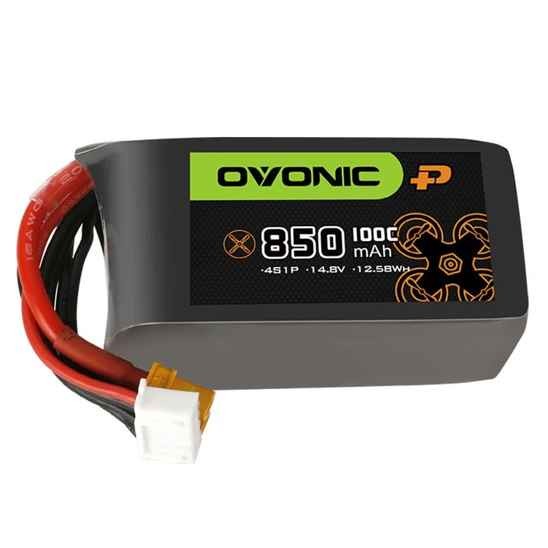 1 pièces TATTU-R-LINE 5.0 850/1050/1200/1300/1400/1550mAh 150C LiPo batterie pour hélicoptère RC quadrirotor FPV pièces de Drone de course