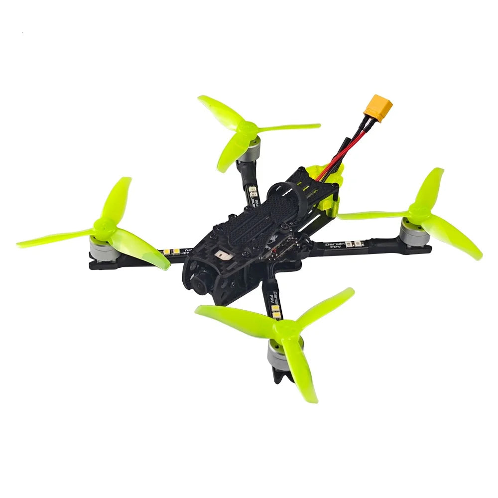 DarwinFPV Baby Ape Pro V3 142mm 3 pouces 2-3S Drone de course FPV RC BNF ELRS avec caméra CADDX ANT 1200TVL