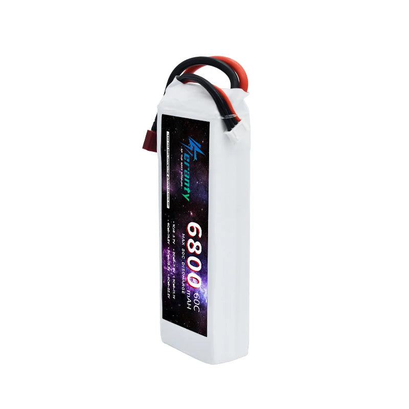 TERANTY 3S Lipo batterie 11.1V 1500/2200/2700/3000/3300/4200/5200/6000/6800/7800/8800/10400mAh pour bateau d'avion de voiture RC