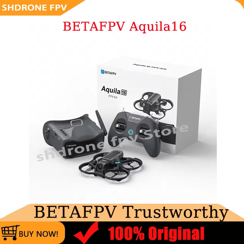 Kit FPV BETAFPV Aquila16/cuadroptère sans balais uniquement avec contrôleur de vol Aquila16 V1.0 et récepteur Version ELRS 2.4G 3.0