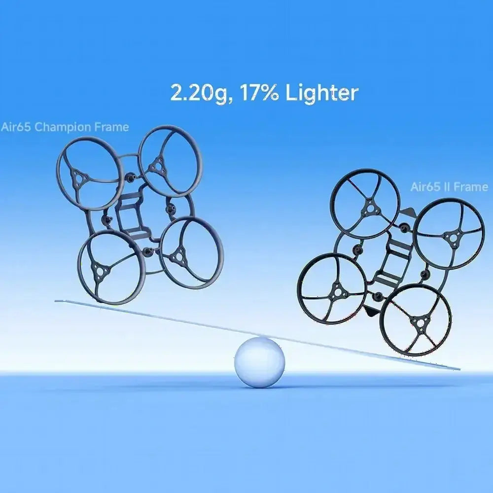 BETAFPV Air65 Champion Brushless Bwhoop Frame 2.2g Ultralight 65mm avec Canopy AirII pour Drone FPV Betafpv Air 65