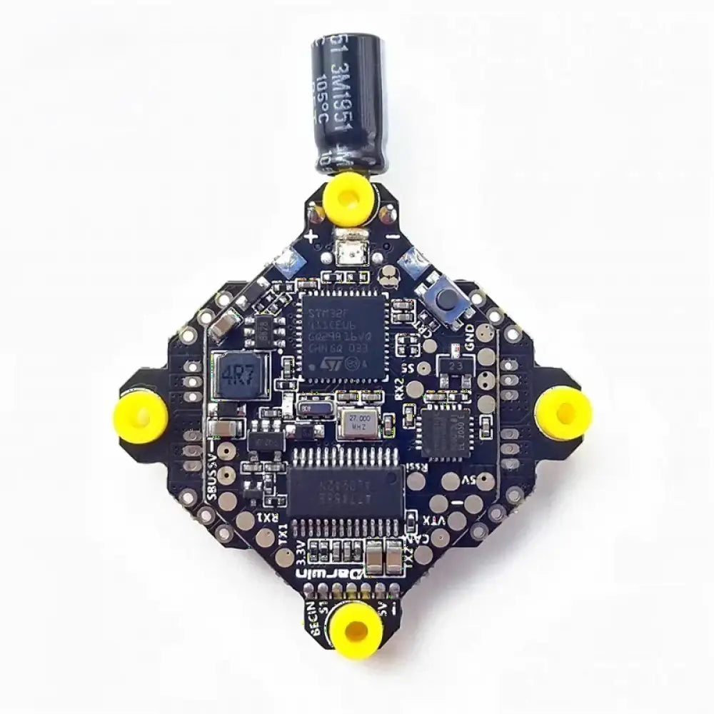 Darwin FPV F411 AIO contrôleur de vol Drone de course 4 en 1 ESC BF BL_S 15A RC Drone - 1pcs