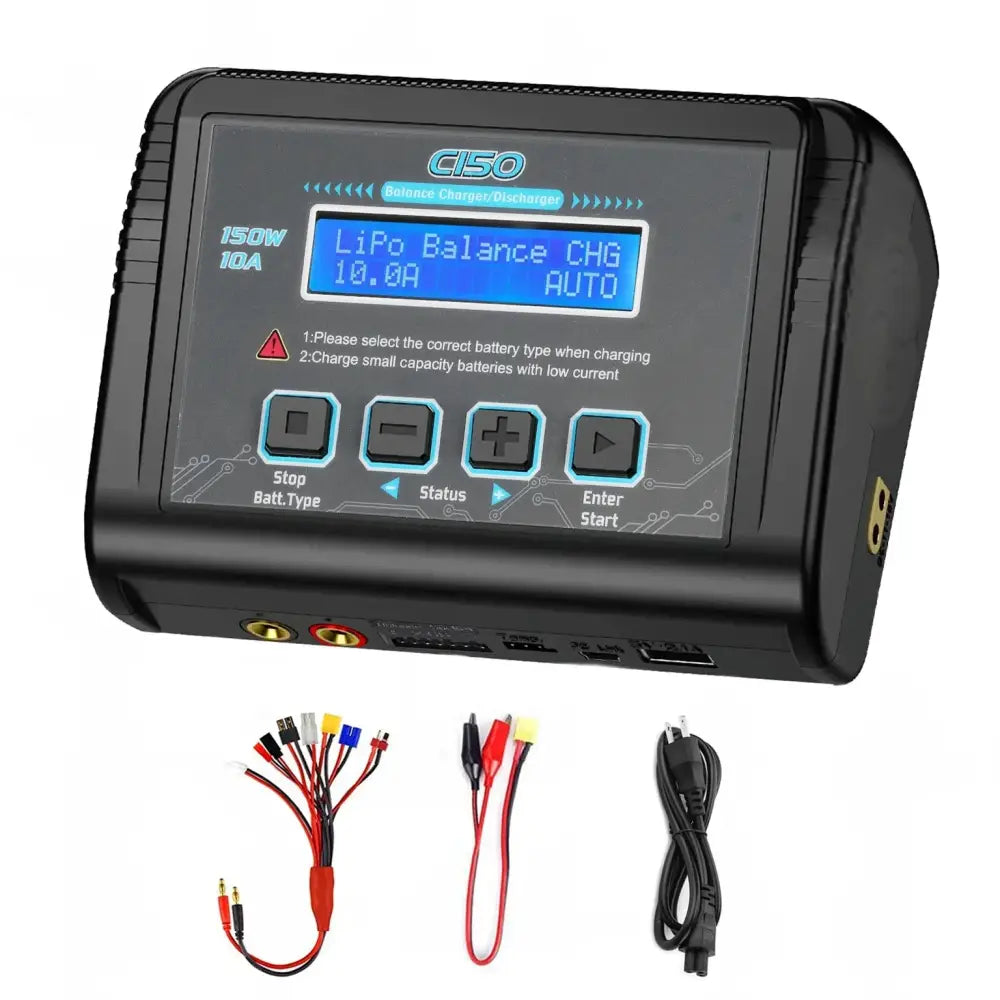 HTRC L6X2/T240 chargeur d’équilibre écran tactile double canal C150/C6 chargeur Lipo déchargeur pour batterie NiMH LiHV