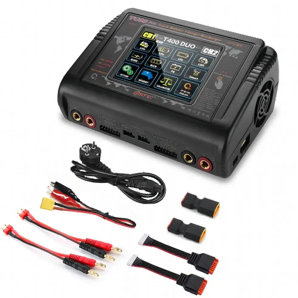 HTRC L6X2/T240 chargeur d’équilibre écran tactile double canal C150/C6 chargeur Lipo déchargeur pour batterie NiMH LiHV
