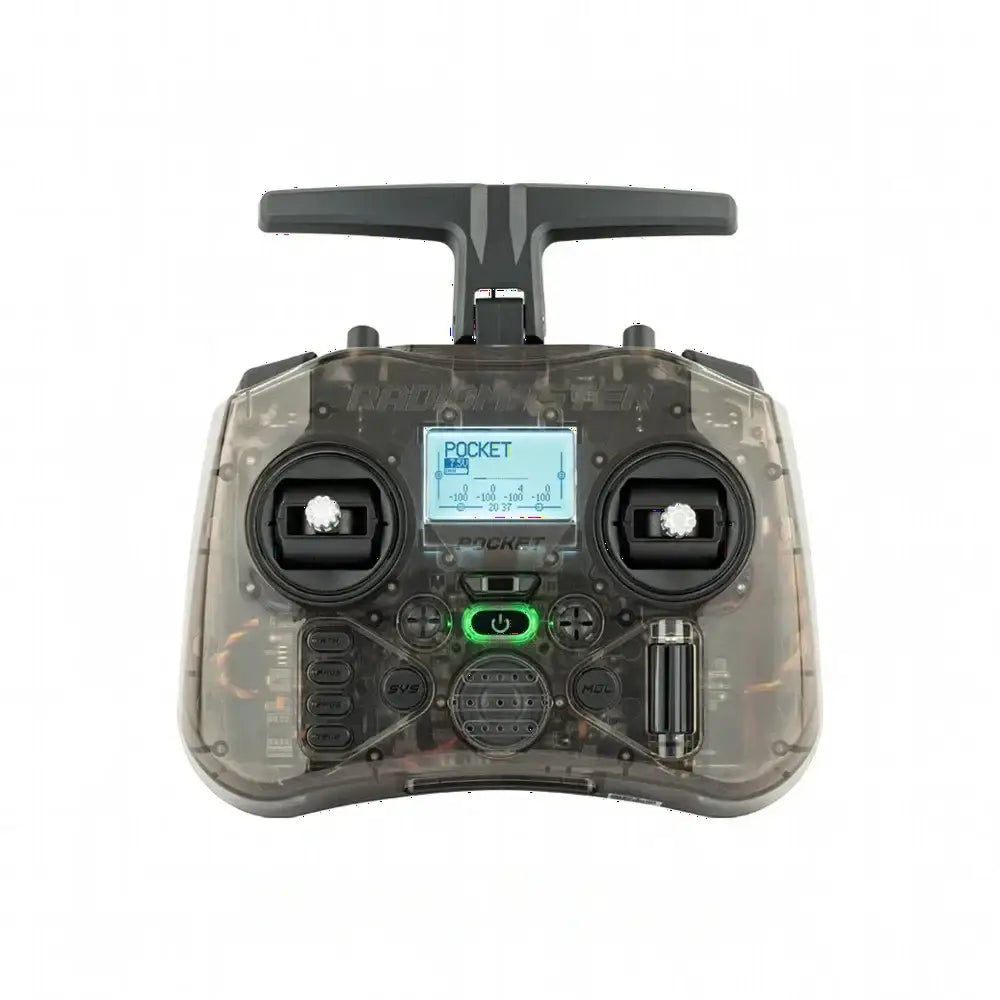 Radiomaster Pocket télécommande FPV Traverse modèle d’avion Portable personnalisé protocole Elrs CC2500 - ELRS Charcoal