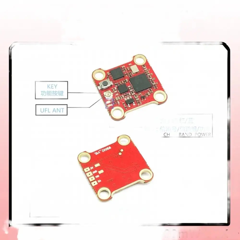 SLONWAKE 5.8G 48CH 007 400mW puissance réglable MINI transmetteur VTX CVBS Signal analogique pour Drone de course RC