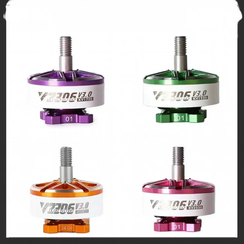 T-MOTOR HOBBY T-HOBBY Drones Velox V2306 V3 moteur sans brosse course Freestyle Drones moteur sans brosse pour FPV
