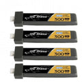 TATTU 300mAh 75C 3.8V batterie Lipo pour hélicoptère RC quadrirotor FPV pièces de Drone de course avec prise BT2.0 1S